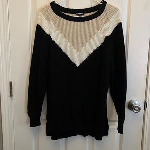 Black Express sweater size xs